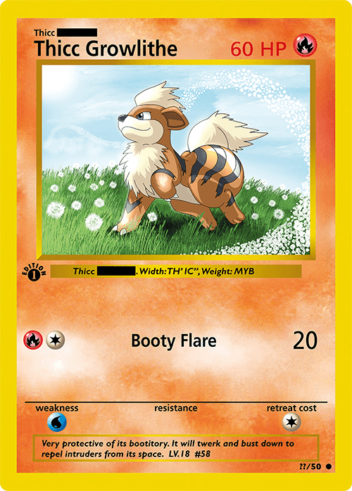Thicc Growlithe