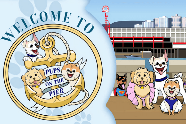 Pups on the Pier