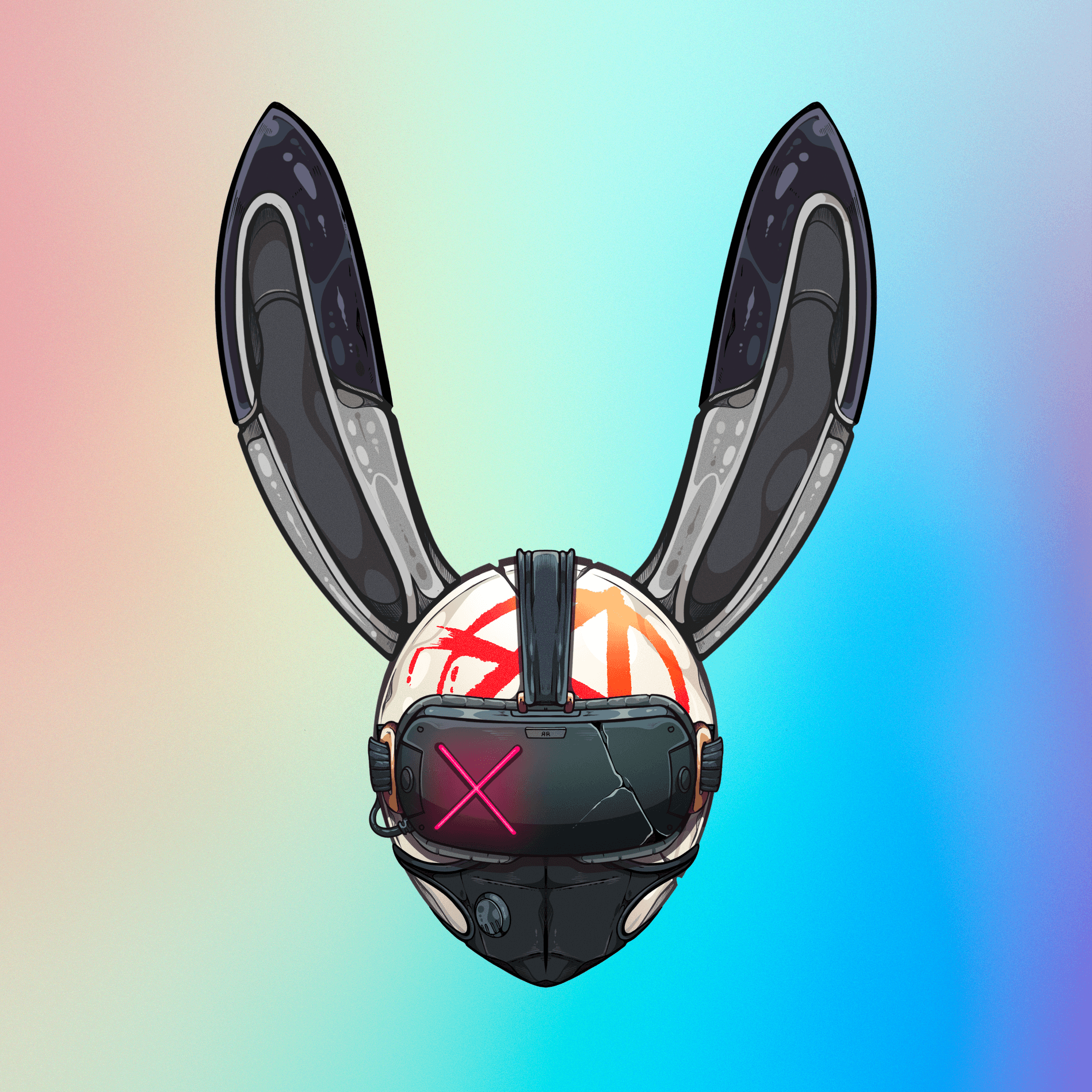Rebel Rabbit #4656
