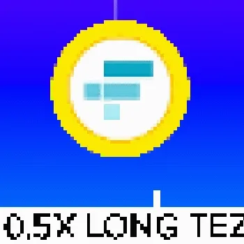 Pixelcoins - 0.5X LONG TEZOS TOKEN