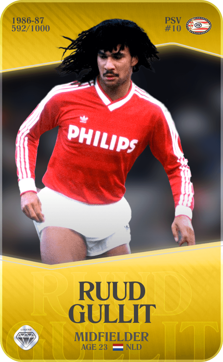 Ruud Gullit 1986-87 • Limited 592/1000