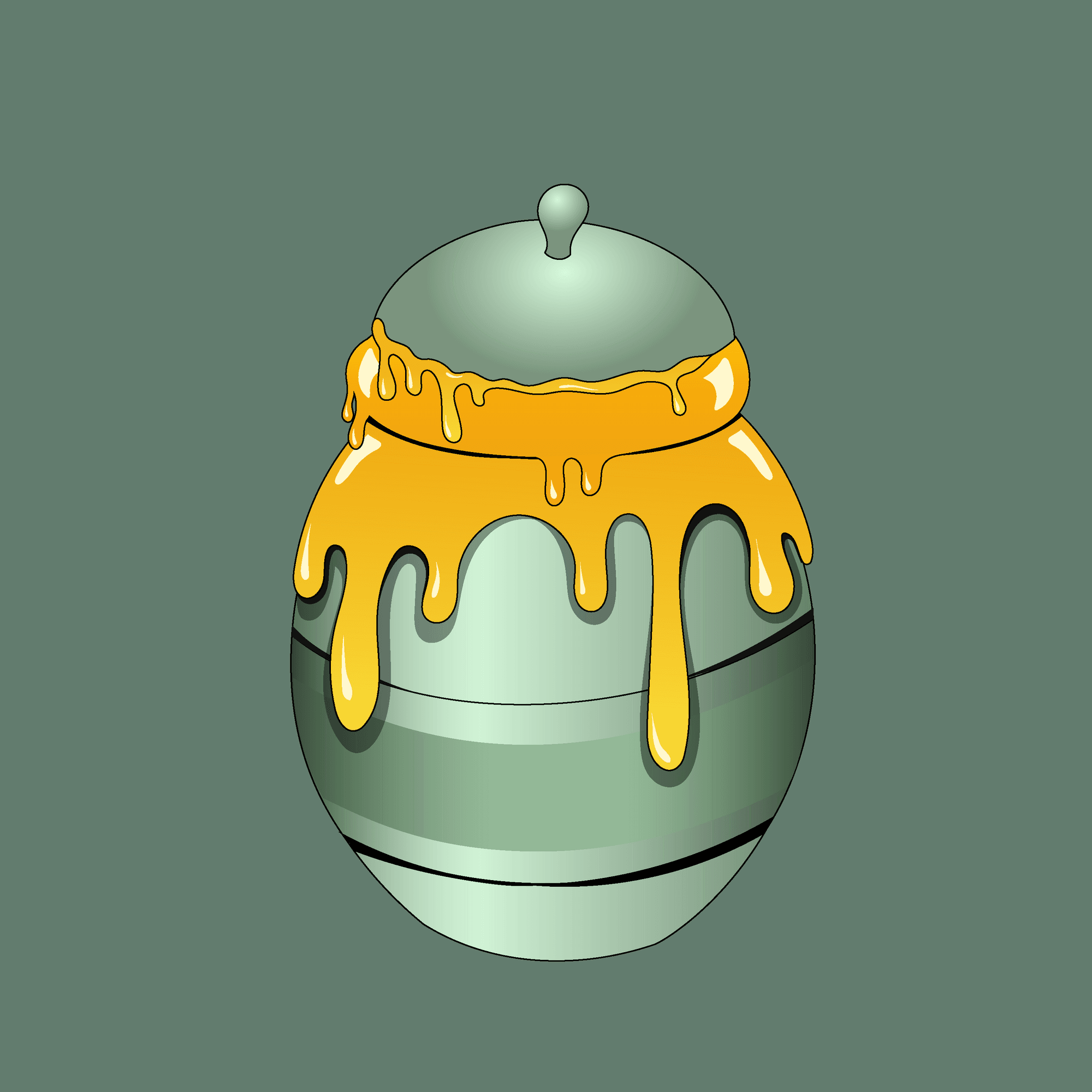 Fancy Honey Jar 10503 Fancy Honey Jars OpenSea