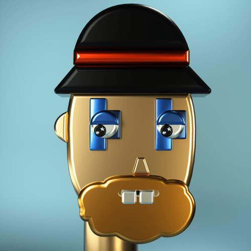 3D Chrome Punk #0867