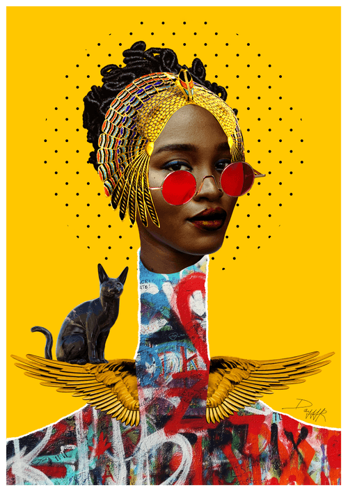 History told by icons- Collage No 3