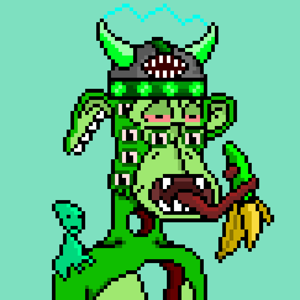 Mutant Pixel Ape #36