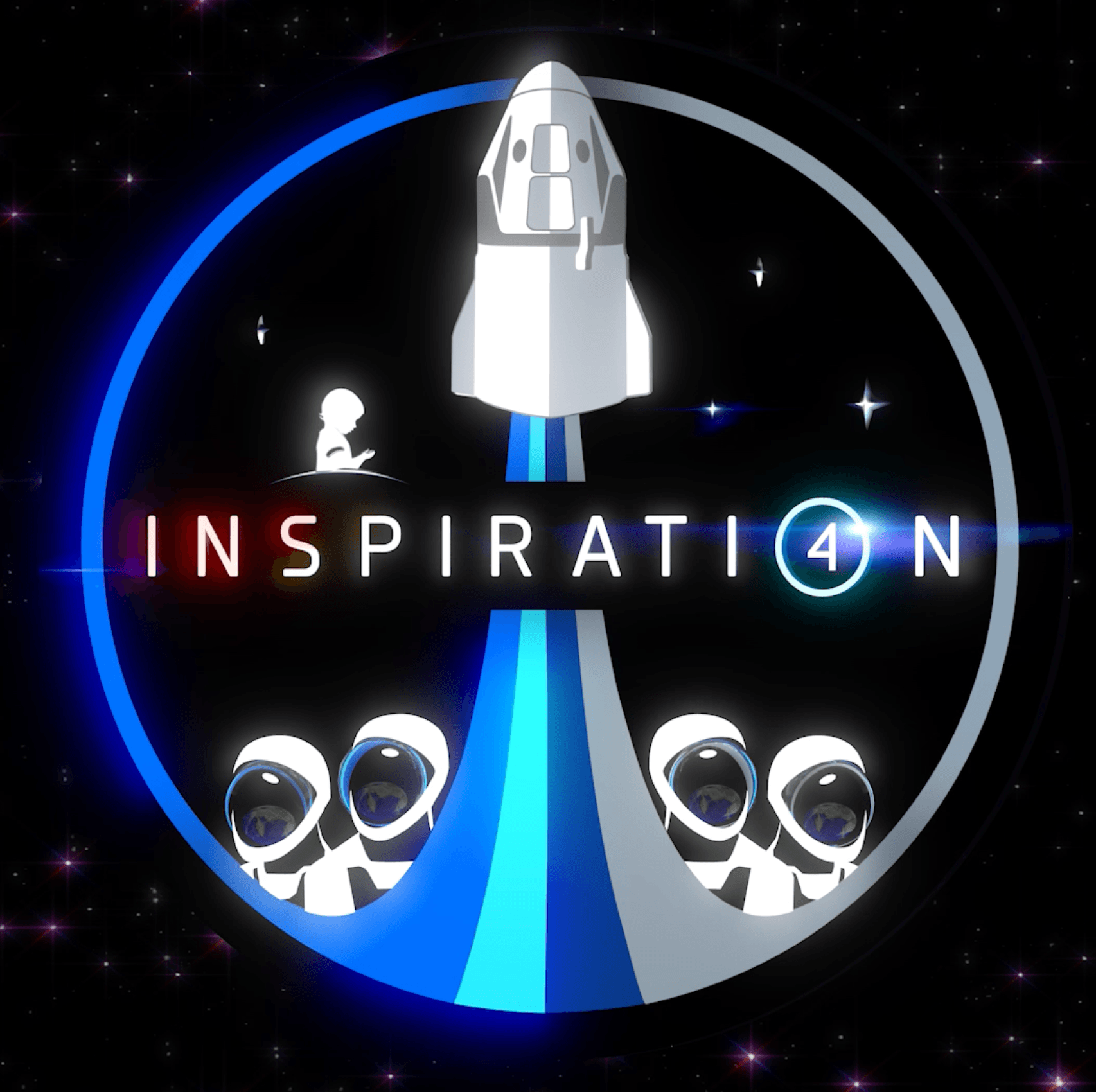 Inspiration4 Mission Patch by Buildestroy #3470/63148