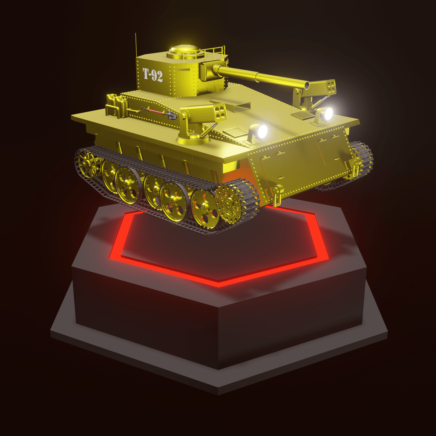 Not Fungible tank (T-92)