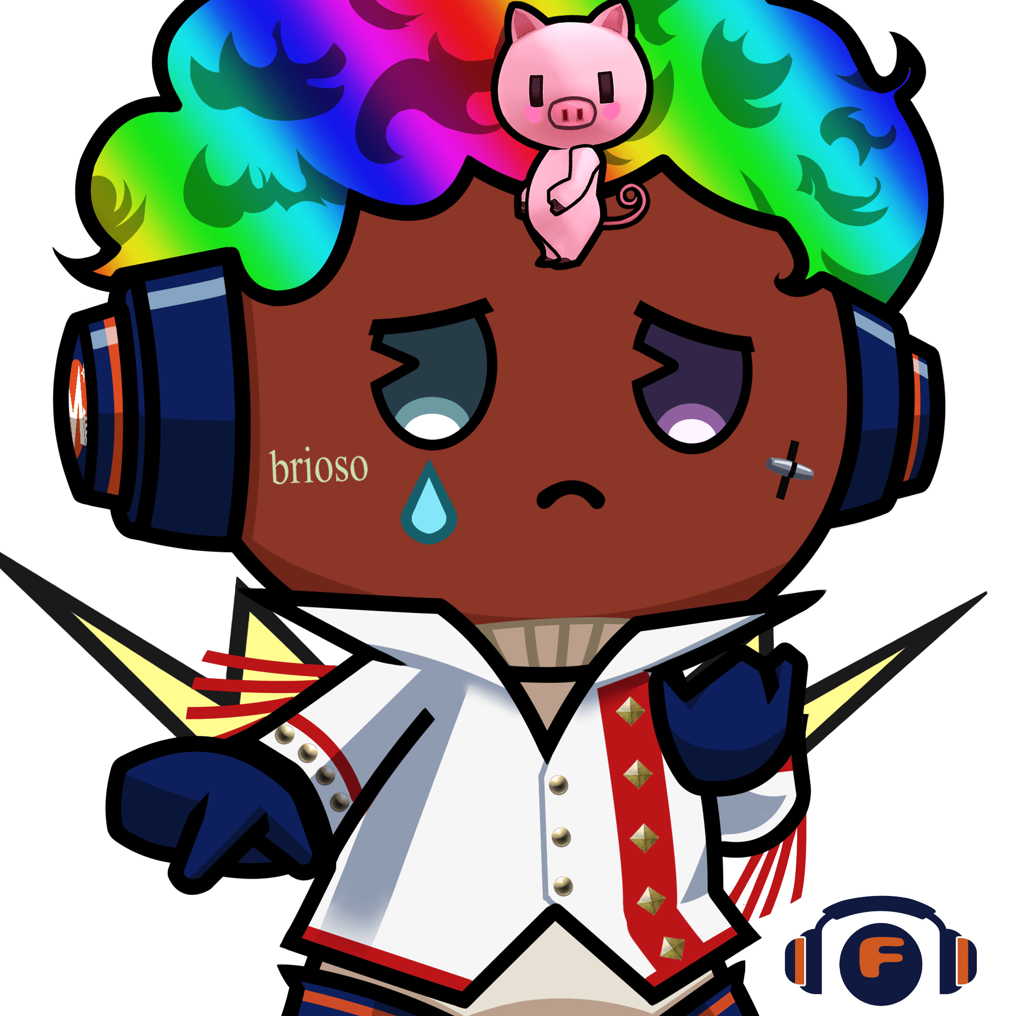Metabatch Kinoko Funky-rainbow #05781