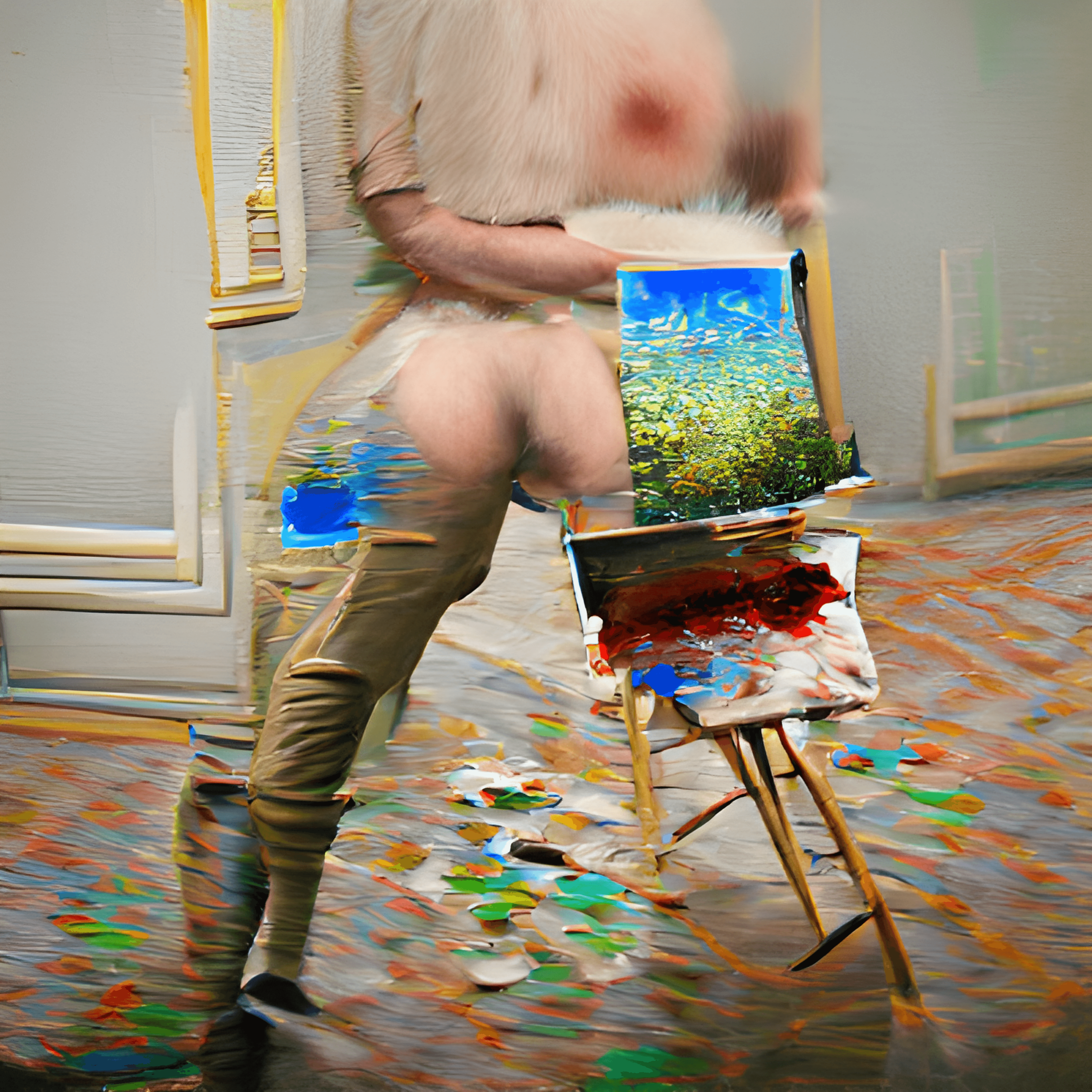 the art on the ass