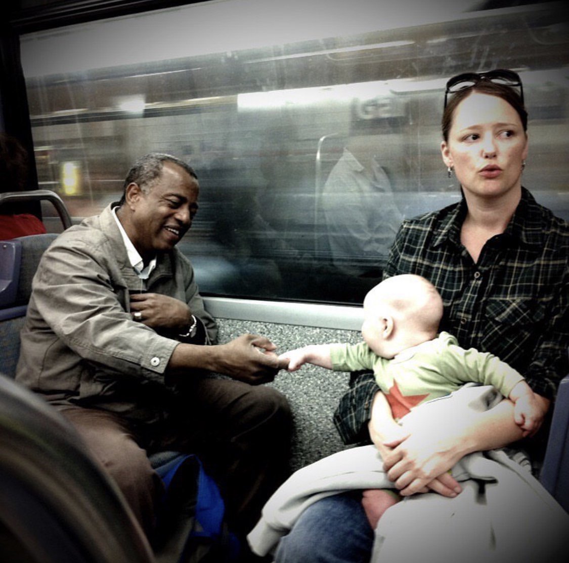 A Moment On The Metro - by Sean Bonner