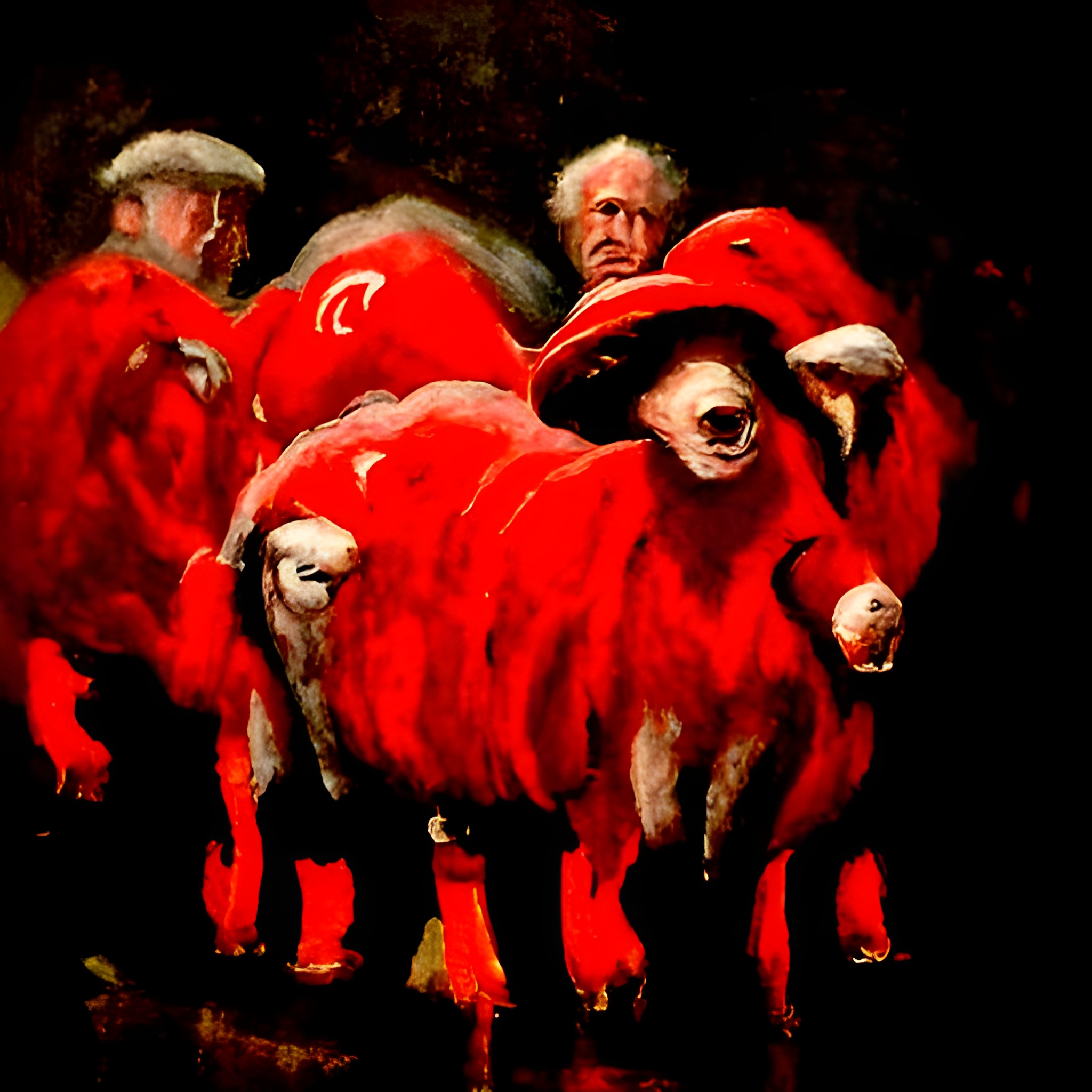 10028 red sheep