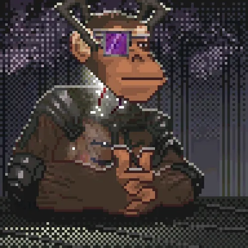 Cyberpunk Ape Executives - #129