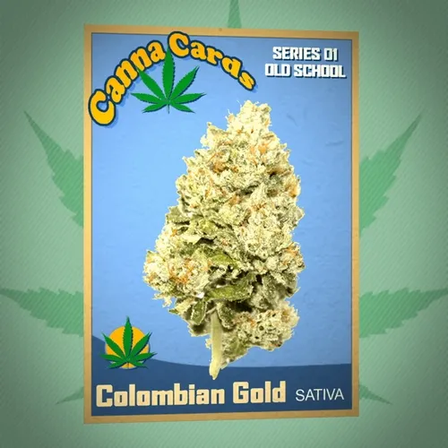 CannaCard #03- Colombian Gold - Series#01 Old School