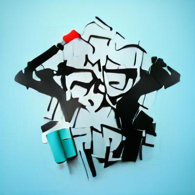 King Gorilla #009 - King Gorilla - Graffiti Minimalist Pop Art