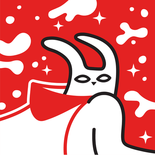 Red Boots Bunny