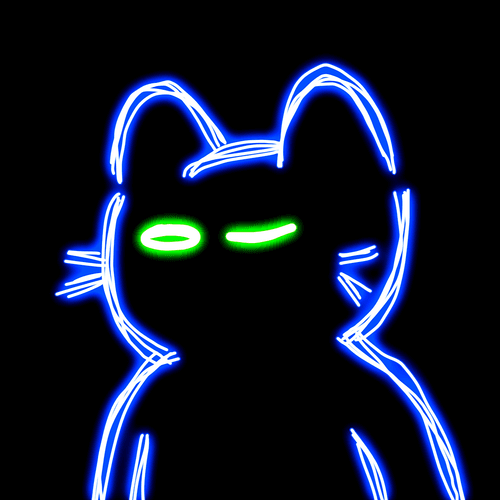 Neon Cat #197