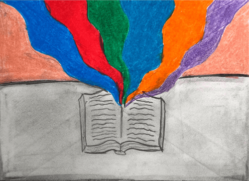 Letters Secret Santa - Open Book