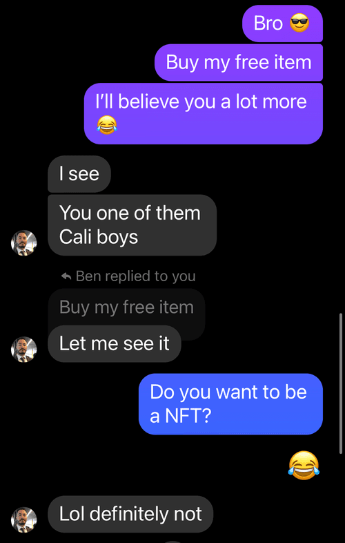 LIFE CHANGING CONVOS ABOUT CRYPTO 1/1