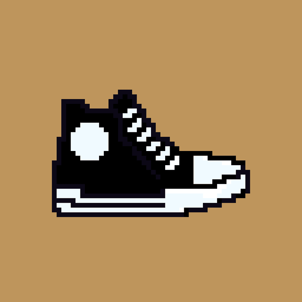 CHUCK Pixel art shoe - Pixel Shoe'z | OpenSea