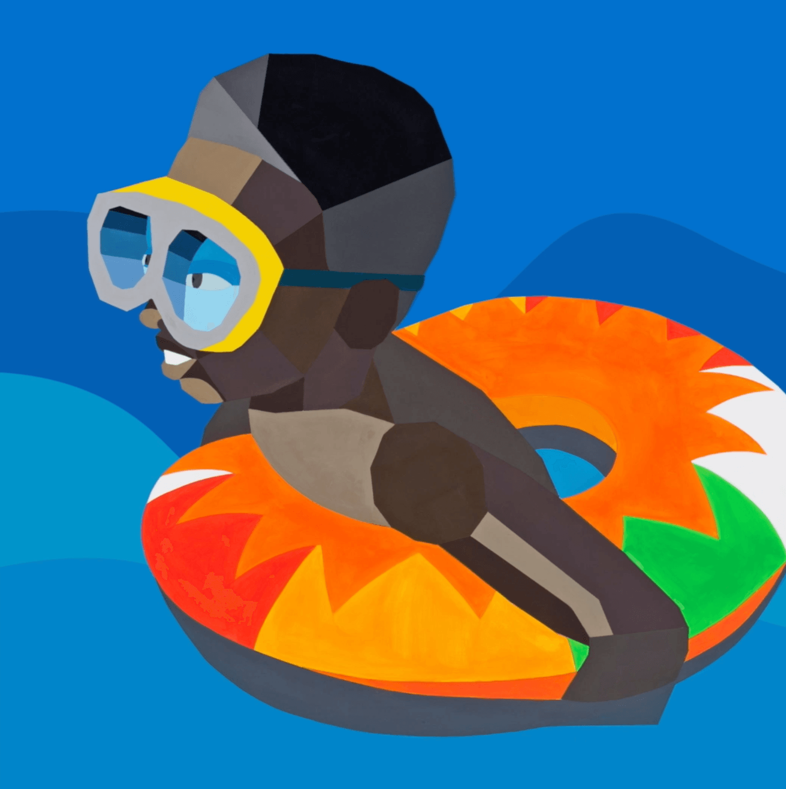 Floater with Goggles