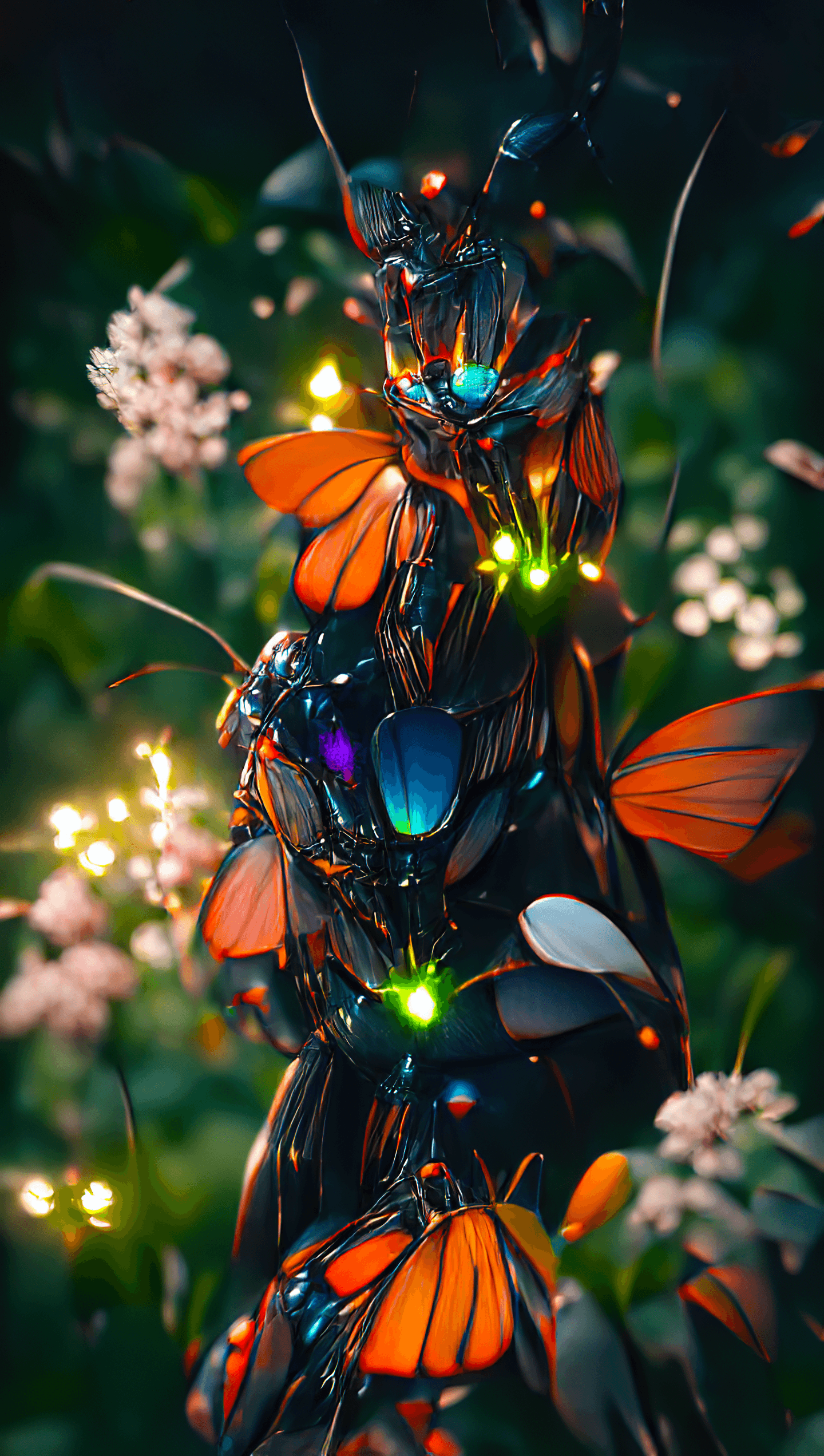 Imaginarium AI #057 - Tau Ceti Adonis Butterflies