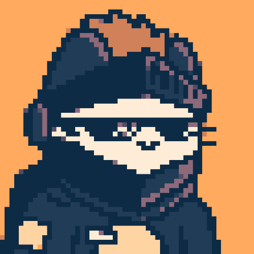 Bored Pixel Cat #233