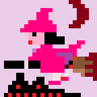 Pixel Kawaii Monsters #2 Witch8