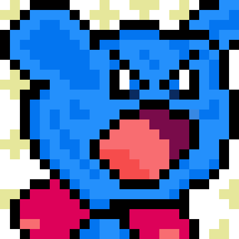 Blue Kirby Punk #1