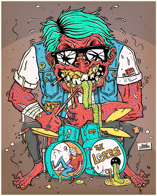 Monster Drummer