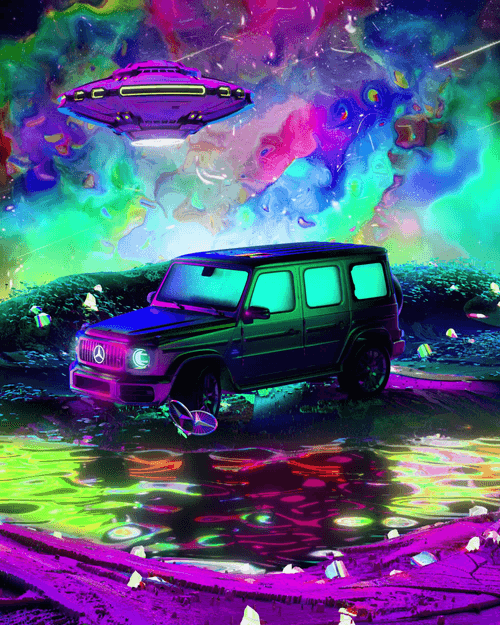 NFG Open Editions by ART2PEOPLE x Mercedes-Benz G-Wagon null