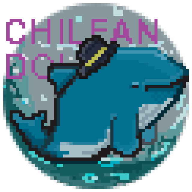 No.011_ChileanDolphin 一BlueColor- [ SteamPunkWhales ]