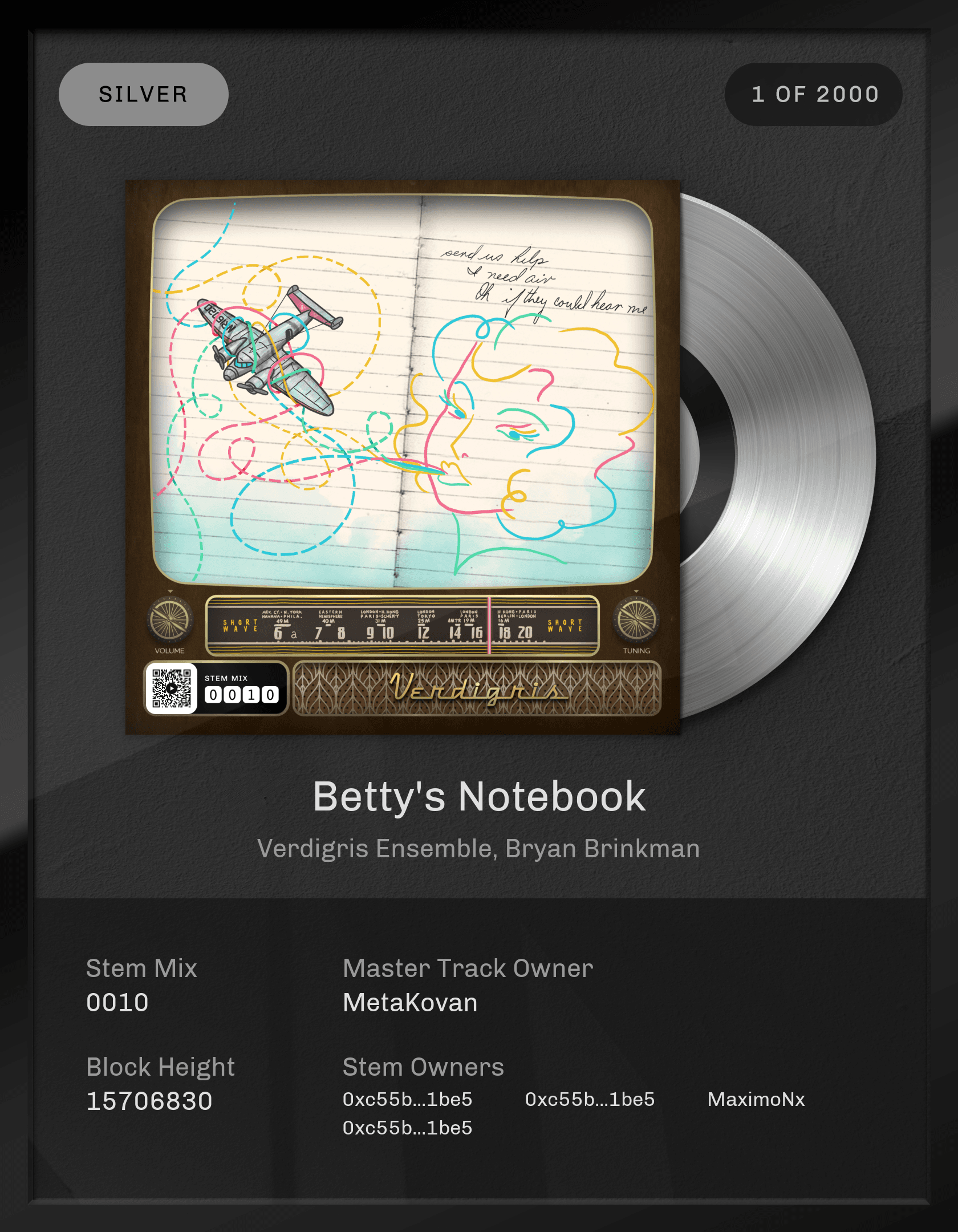 Betty's Notebook Silver Edition (Mix: 0010)