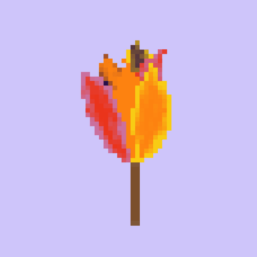 Pixel Tulip #026