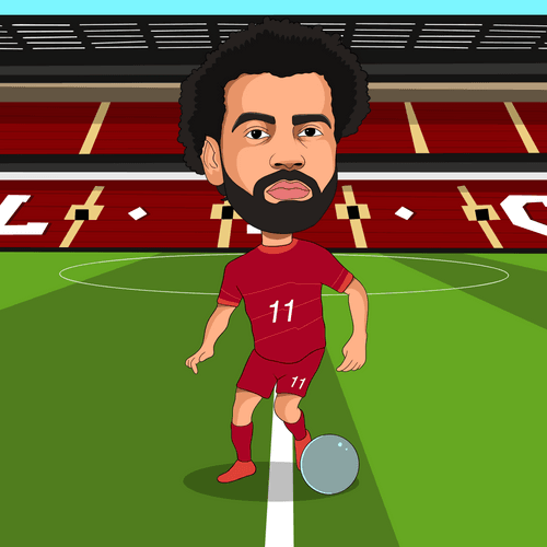 #11 Mohamed Salah Liverpool
