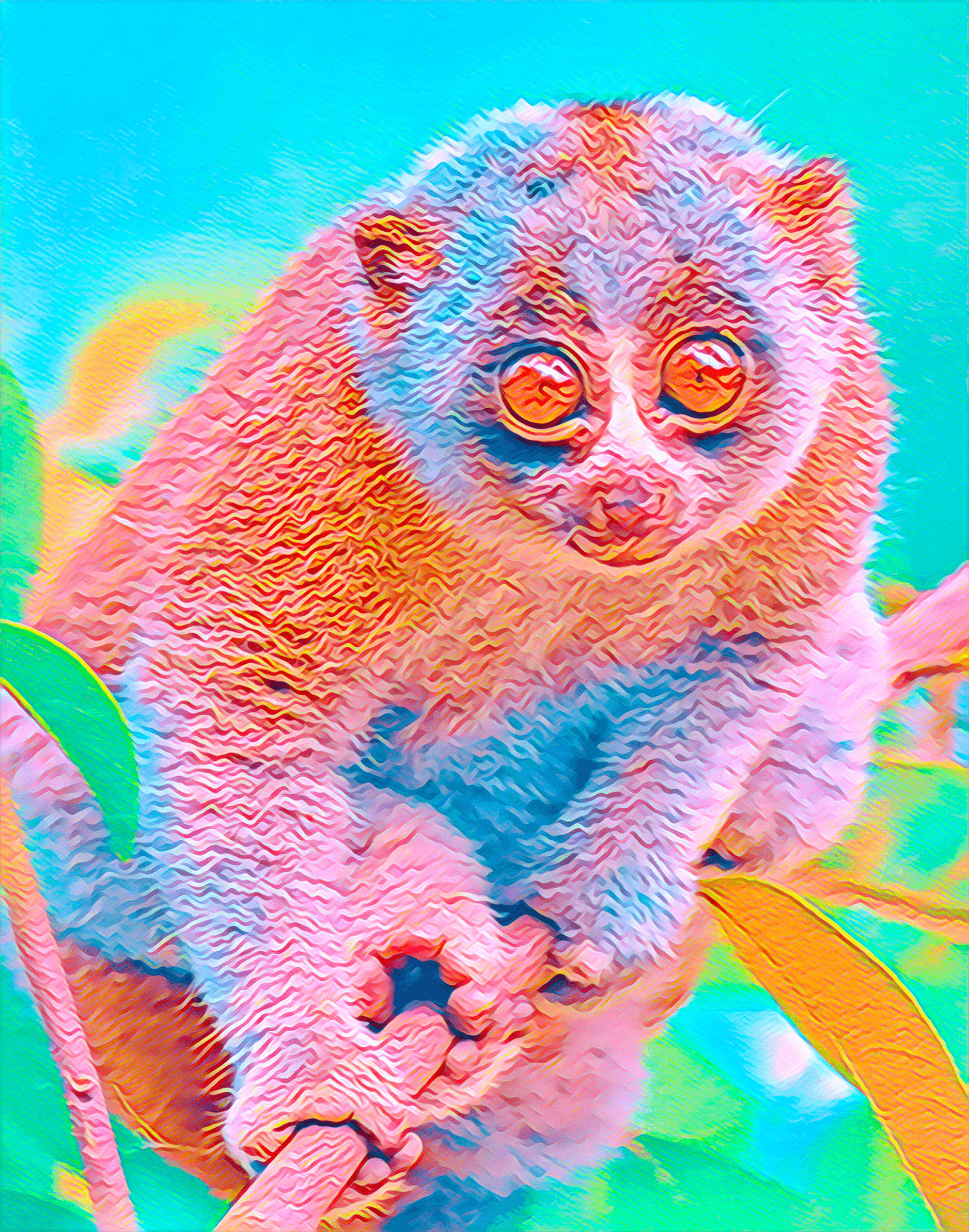 Pink Lemur - BoxGallery | OpenSea