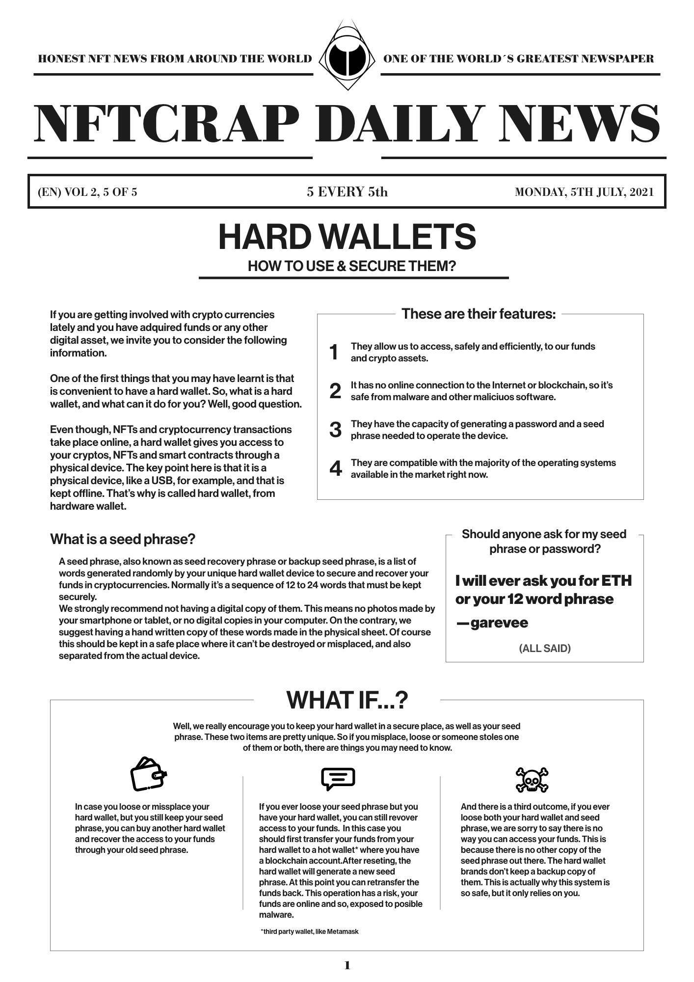 Hard Wallets (EN) #5/5
