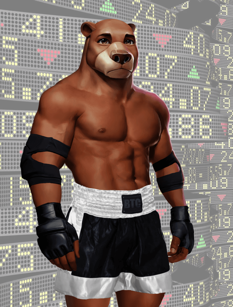 Wall Street Avatar Fighter Bear #241