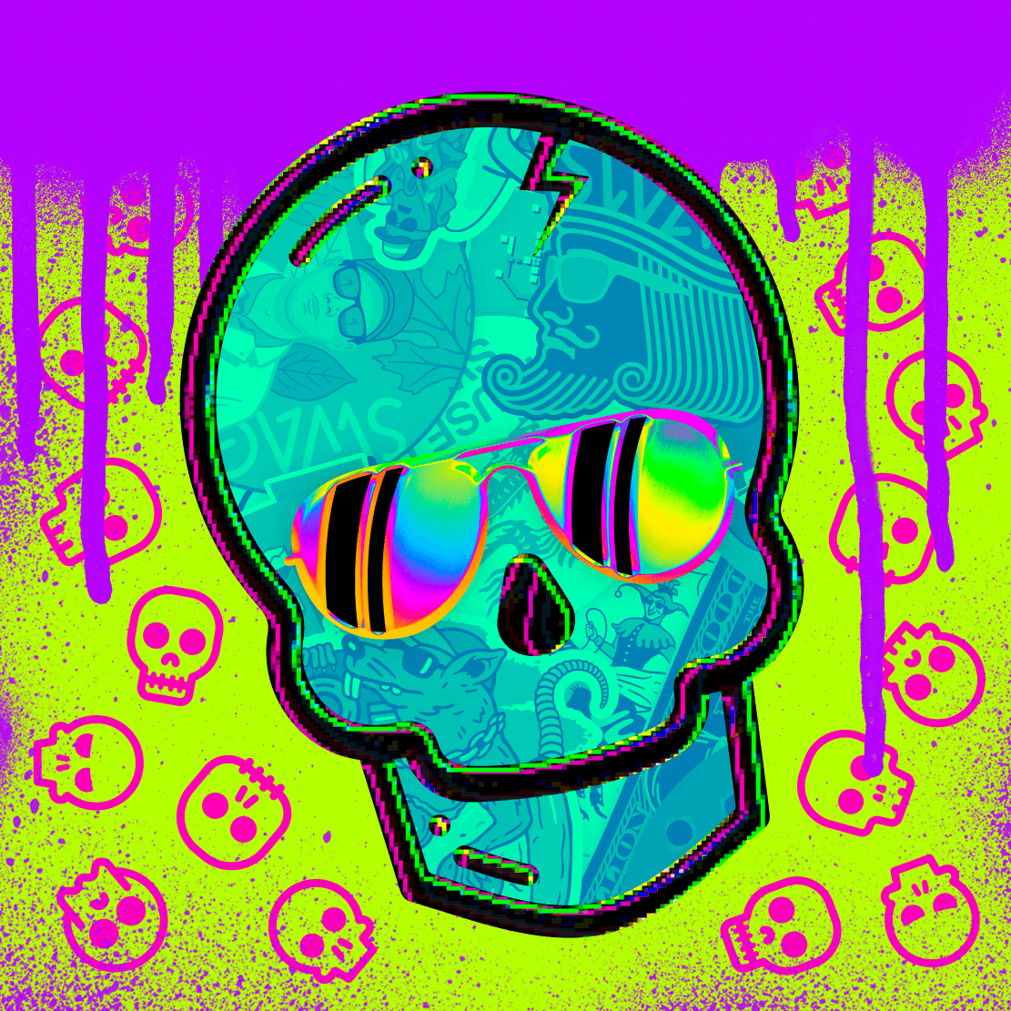 Swag Skull 1346 Swag Skulls Collection OpenSea