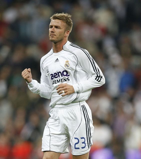 Beckham madrid jersey on sale