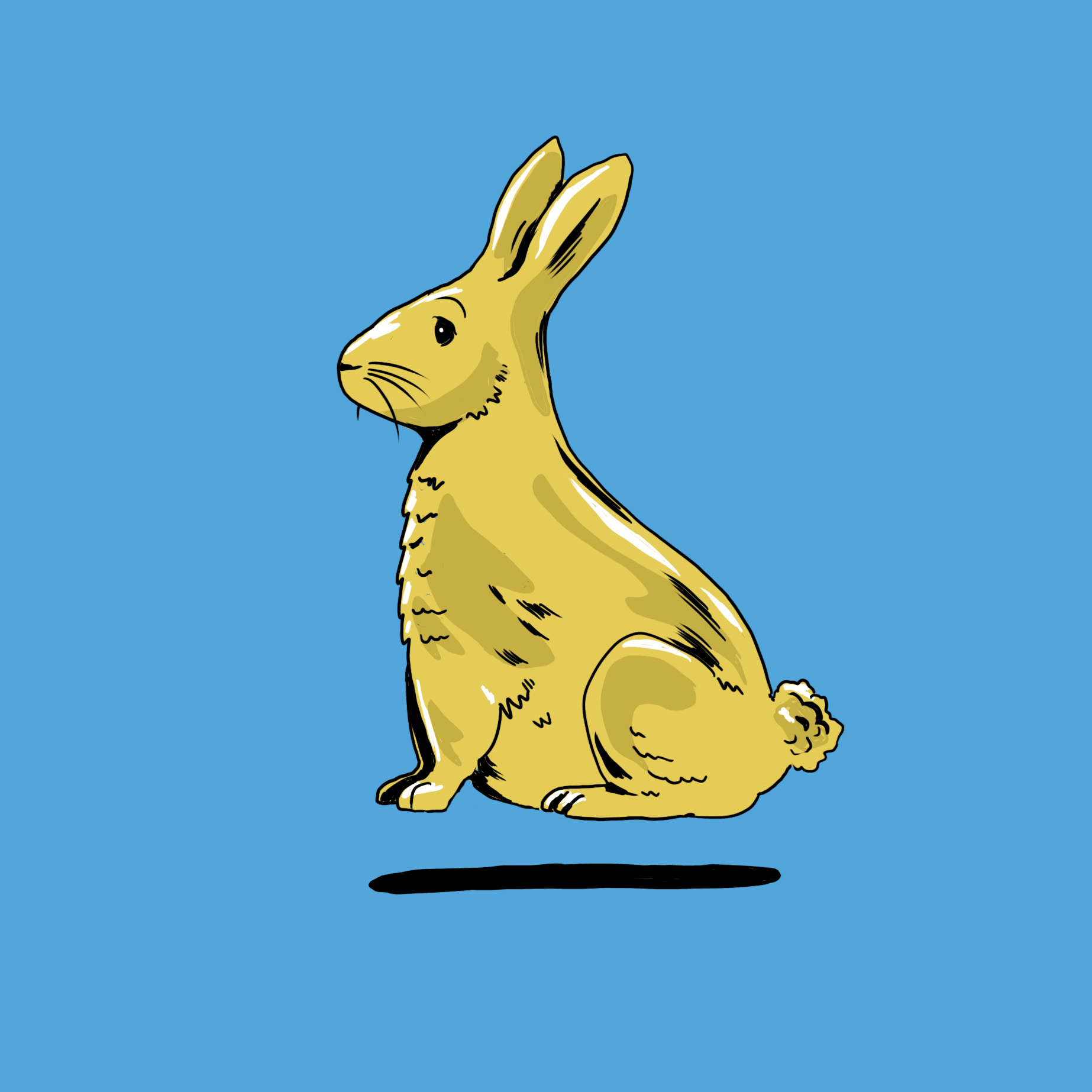Gold Bunny (April Drop)