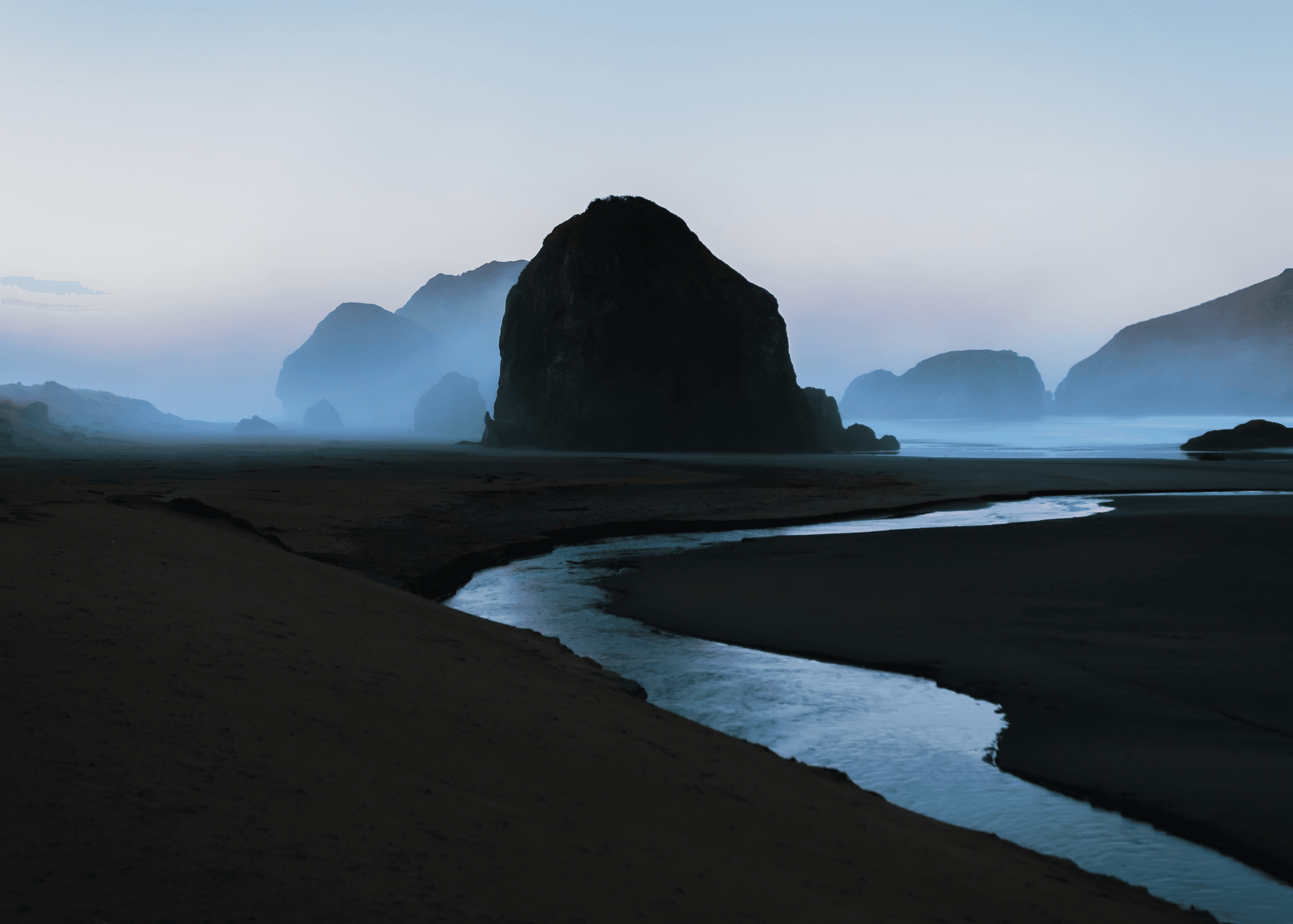 Blue Shift #16: Misted Pacific
