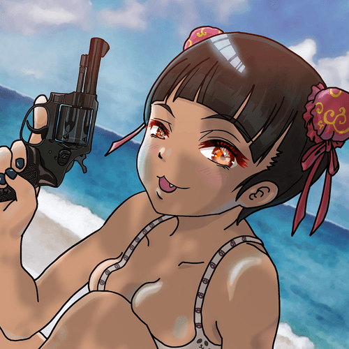 Girls Gun Bang!Present&illustration