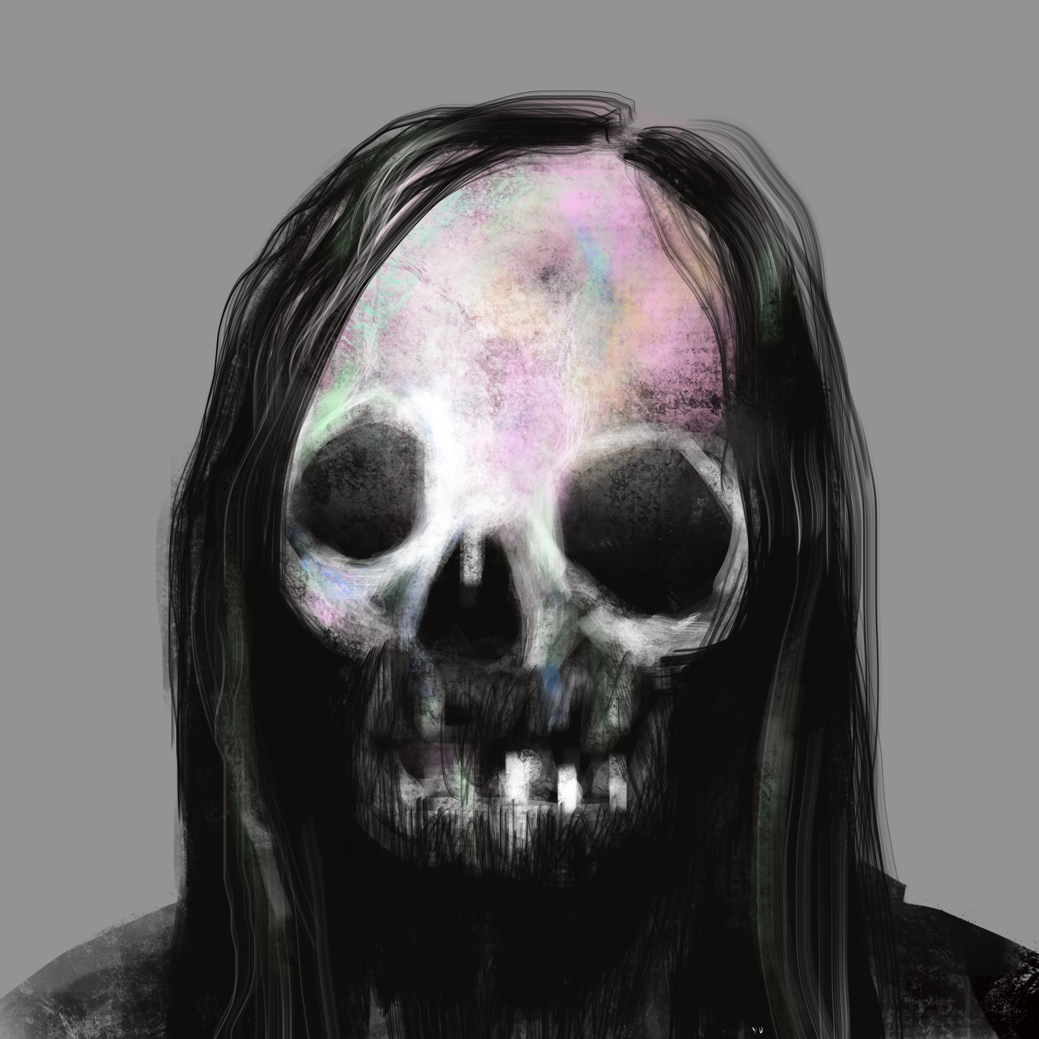 Skull #287 - "Drummer"