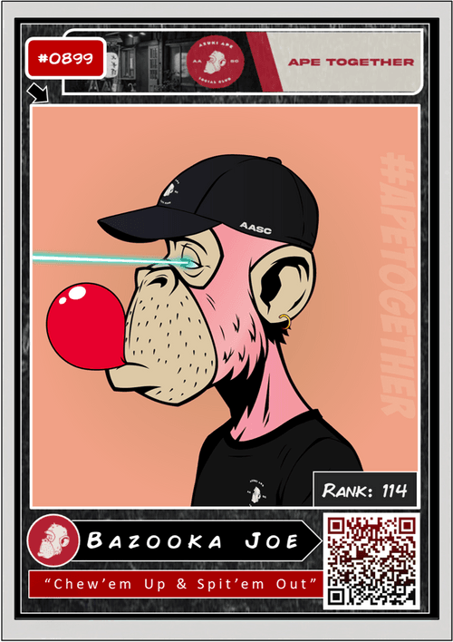 AzukiApe SC DocXD Companion Card #899