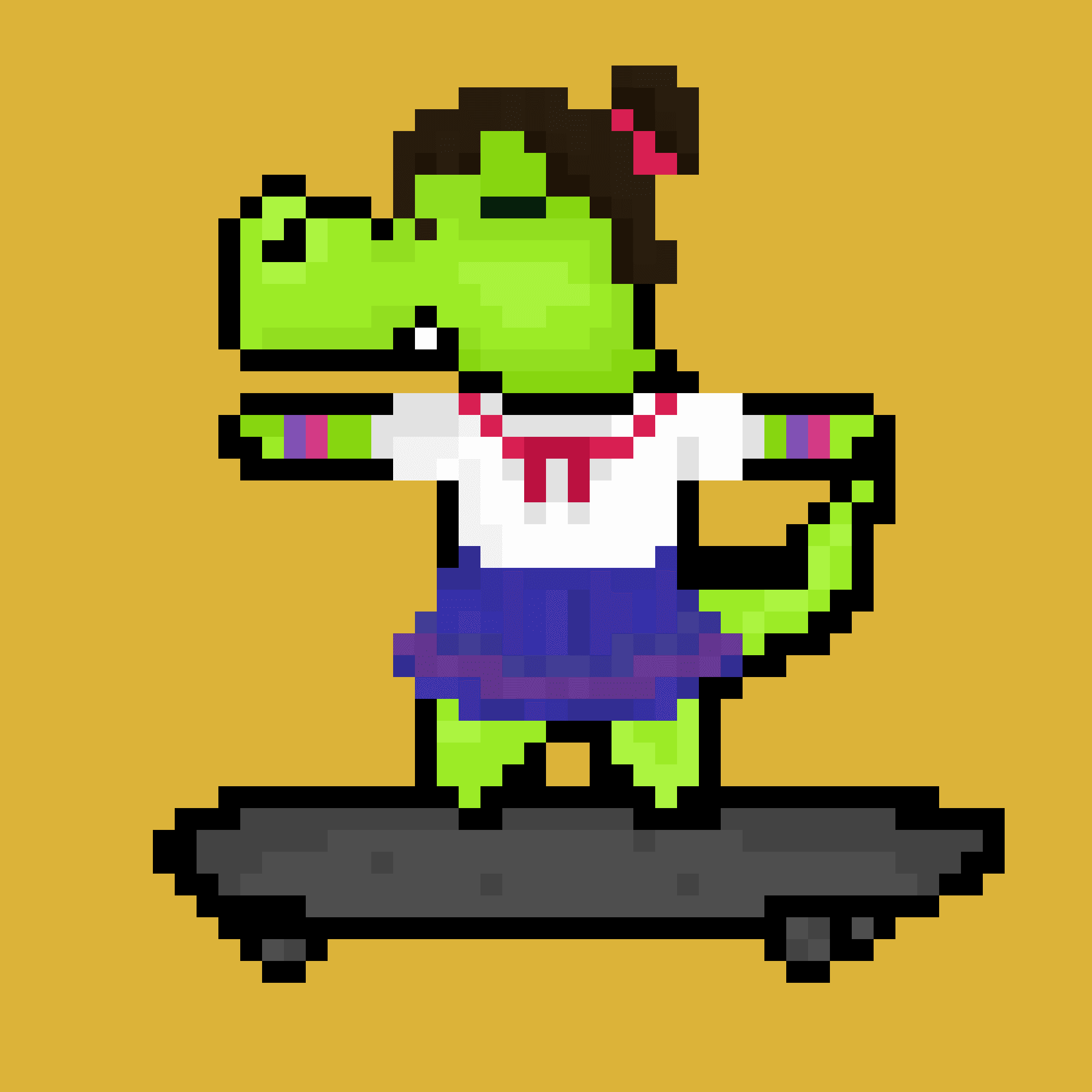 Gator Skater #082 - Gator Skaters NFT | OpenSea