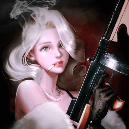 Blonde's Target