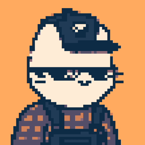 Bored Pixel Cat #4465