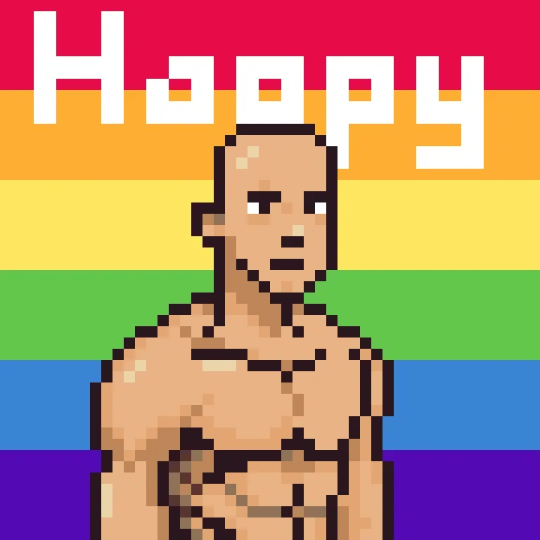 CryptoPunks Muscle #016 Happy Pride Month