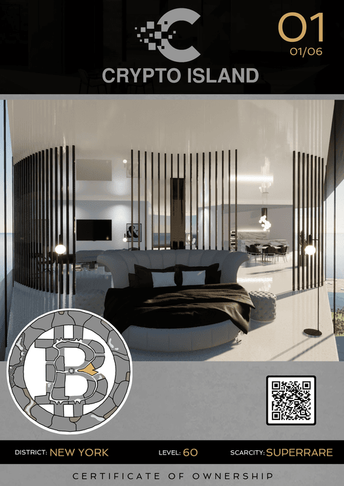 Crypto Island New York #1 SUPERRARE