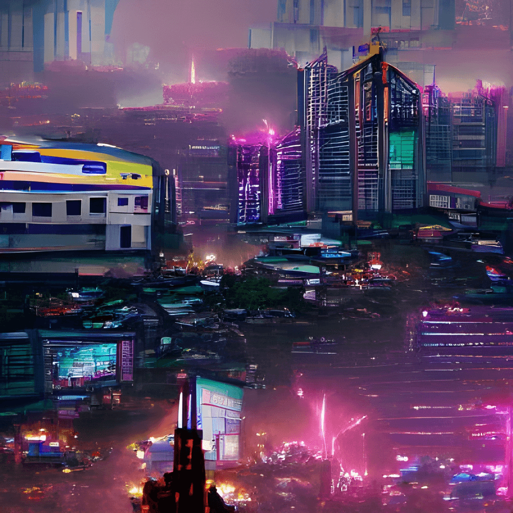 My favourite cyberpunk themed wallpapers (High resolution) (No